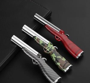 Shotgun Lighter Windproof Double Flames Torch Lighter Trendie Days