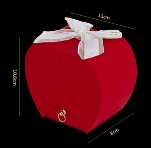 Forever Rose Heart Box with Necklace Trendie Days 