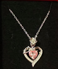 Load image into Gallery viewer, Forever Rose Heart Box with Necklace Trendie Days